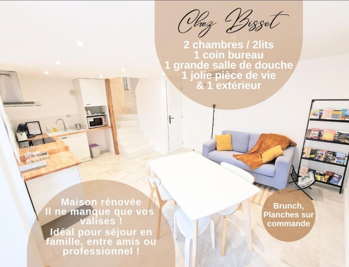 Gite Chez Bisset_2Chambres 4Personnes Lezoux Dış mekan fotoğraf